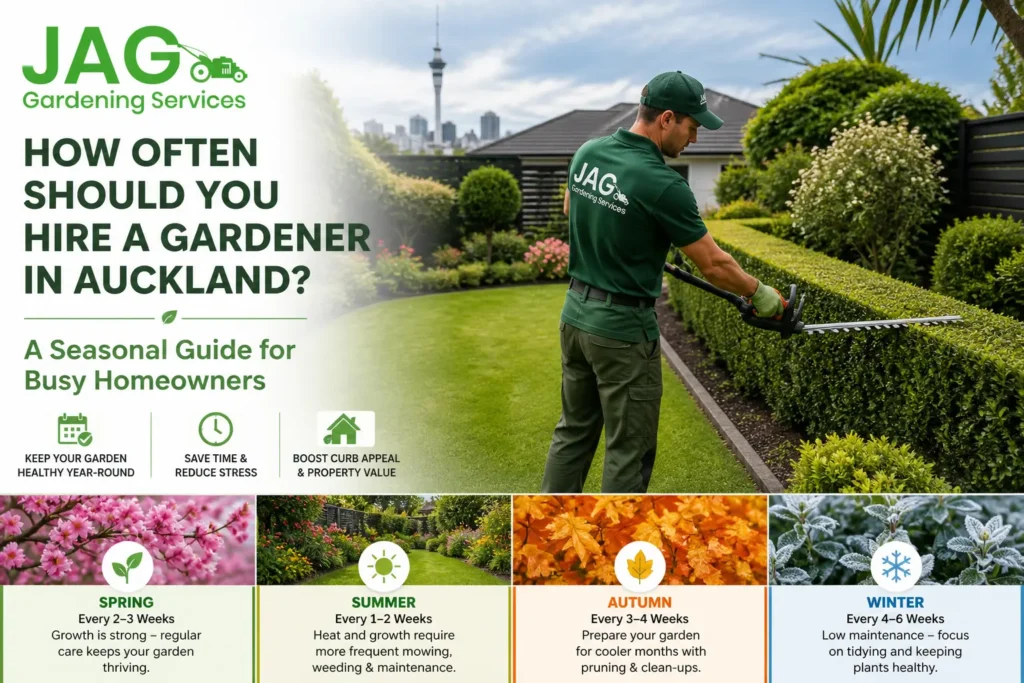 Garden Maintenance Auckland: How Often Do You Need It?