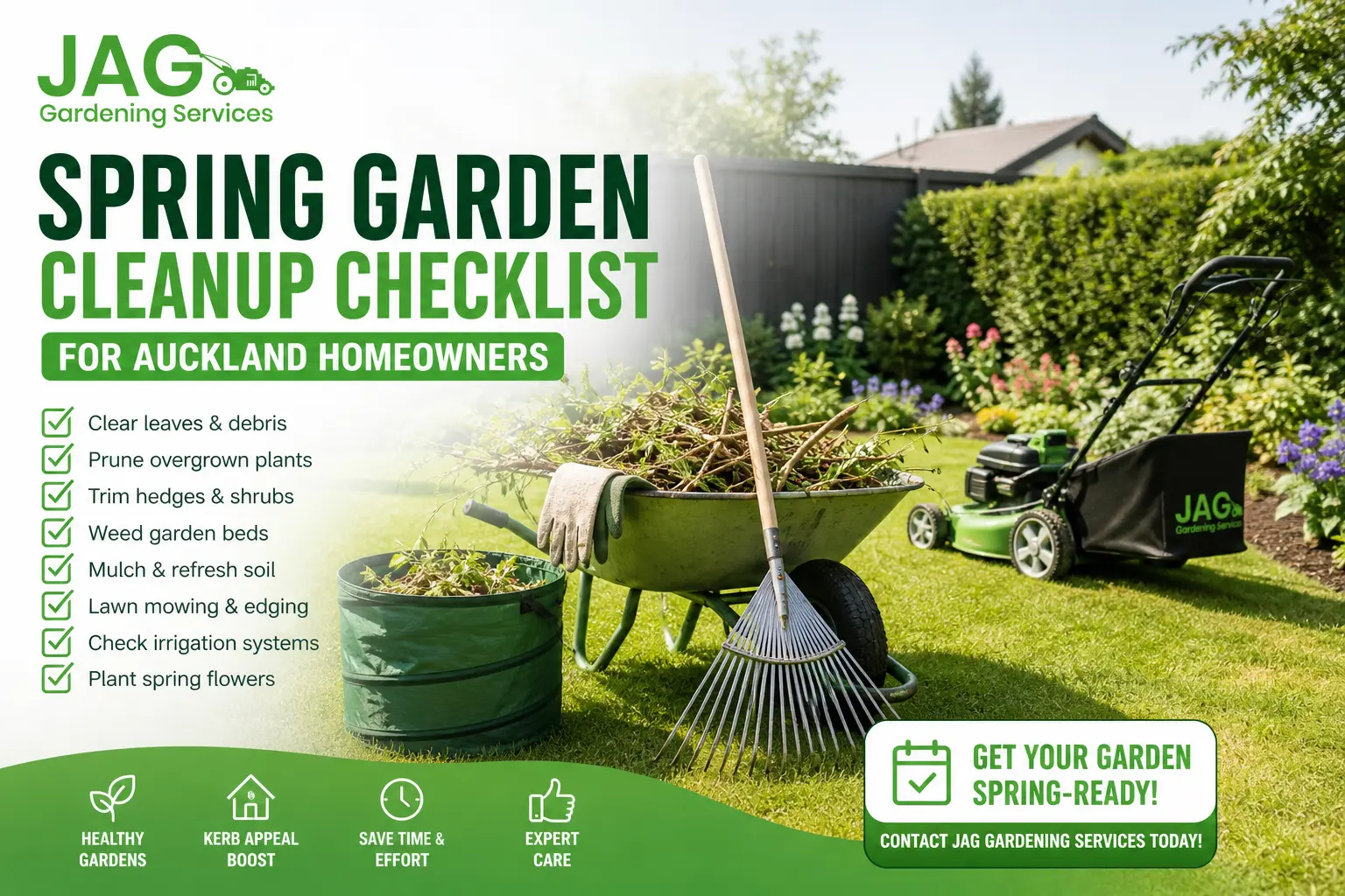Spring Garden Cleanup Auckland: Homeowner Checklist